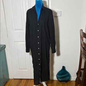 Frank & Eileen Organic Cotton Button Down Dress Women’s Small
